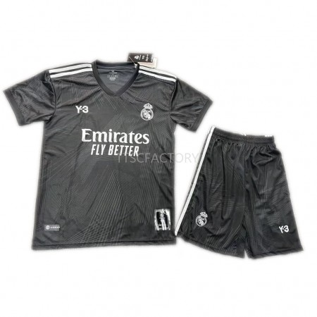 Fußballtrikots Real Madrid Y-3 Kinder Vierte Trikotsatz 2021-2022